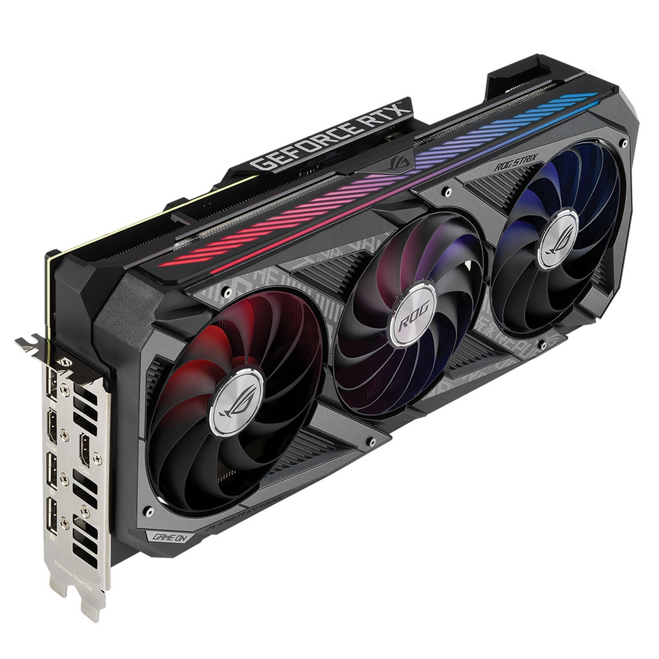 Card đồ họa VGA ASUS ROG-STRIX-RTX3070-O8G-GAMING 8GB GDDR6 256-bit - Hàng Chính Hãng