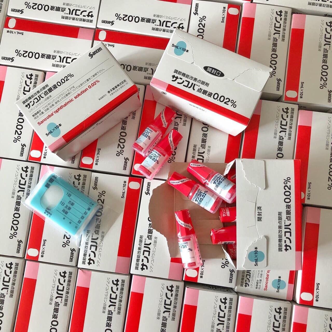 Nhỏ mắt sancoba Nhật bản 5ml