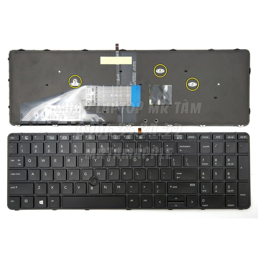 (KEYBOARD) BÀN PHÍM LAPTOP HP PROBOOK 450 G3 (CÓ CHUỘT) dùng cho ProBook 450 G3, 450 G4, 455 G3, 470 G3