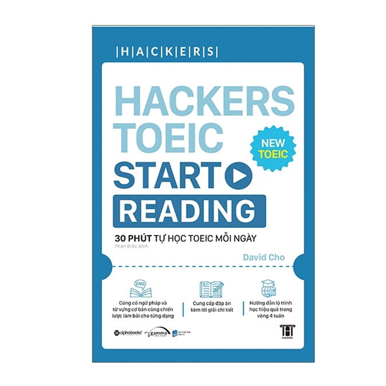 Combo Đọc Hiểu TOEIC: Hackers TOEIC Start Reading + Hackers TOEIC Vocabulary