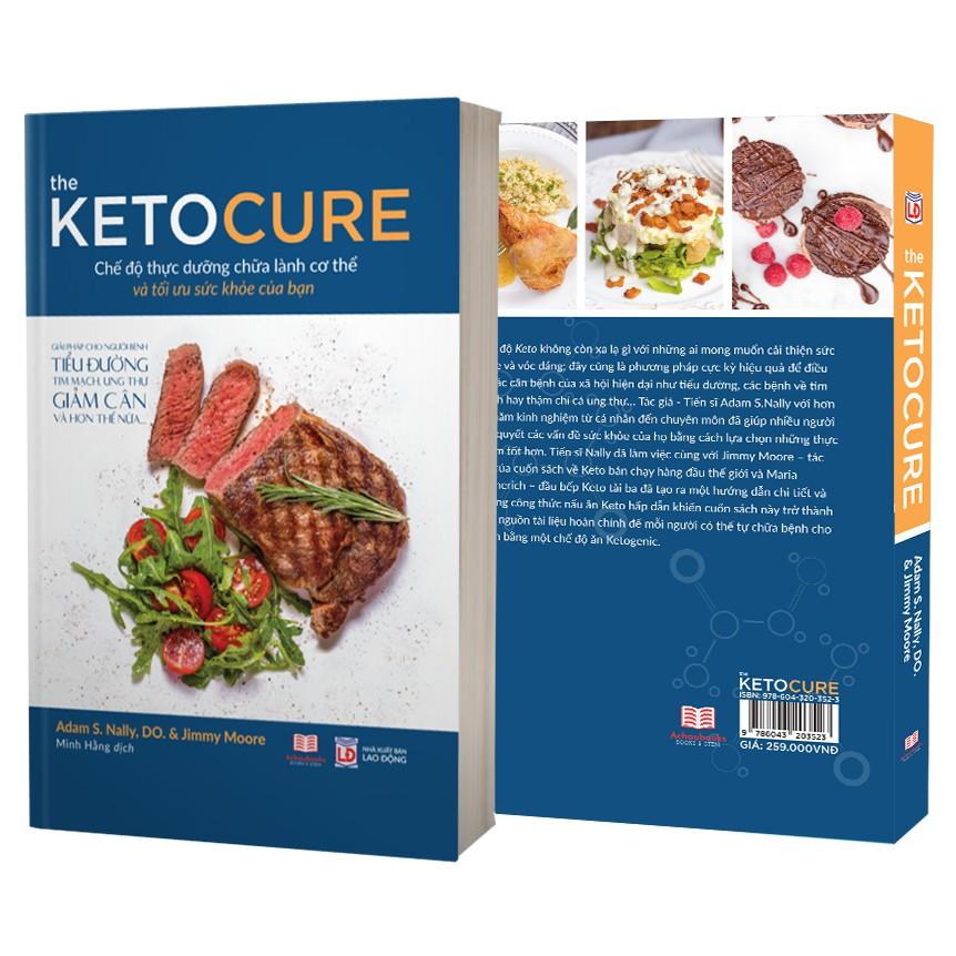 Sách The Keto Cure - Thực dưỡng đúng cách để có một cơ thể khỏe và đẹp