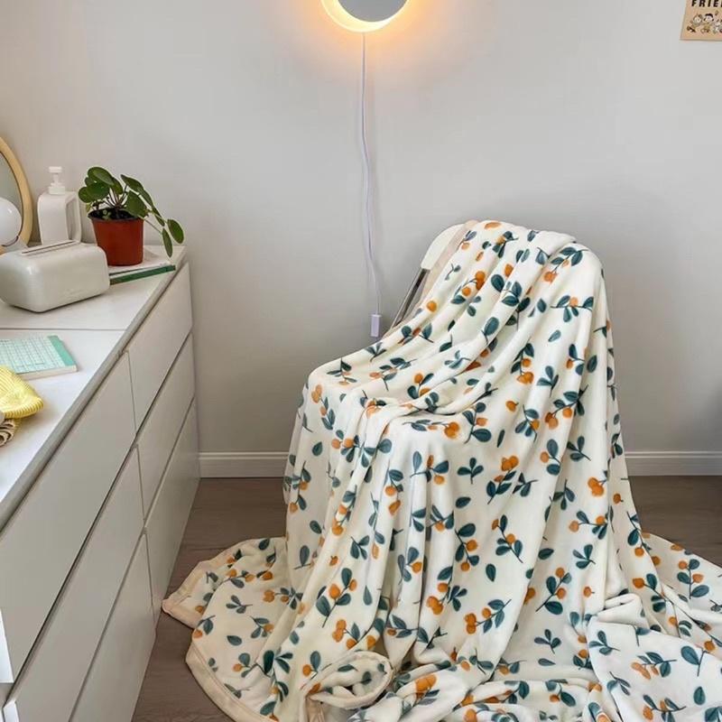 Chăn nhung tuyết sữa mẫu mới 2021 size 2mx2m3 nặng 1,5kg