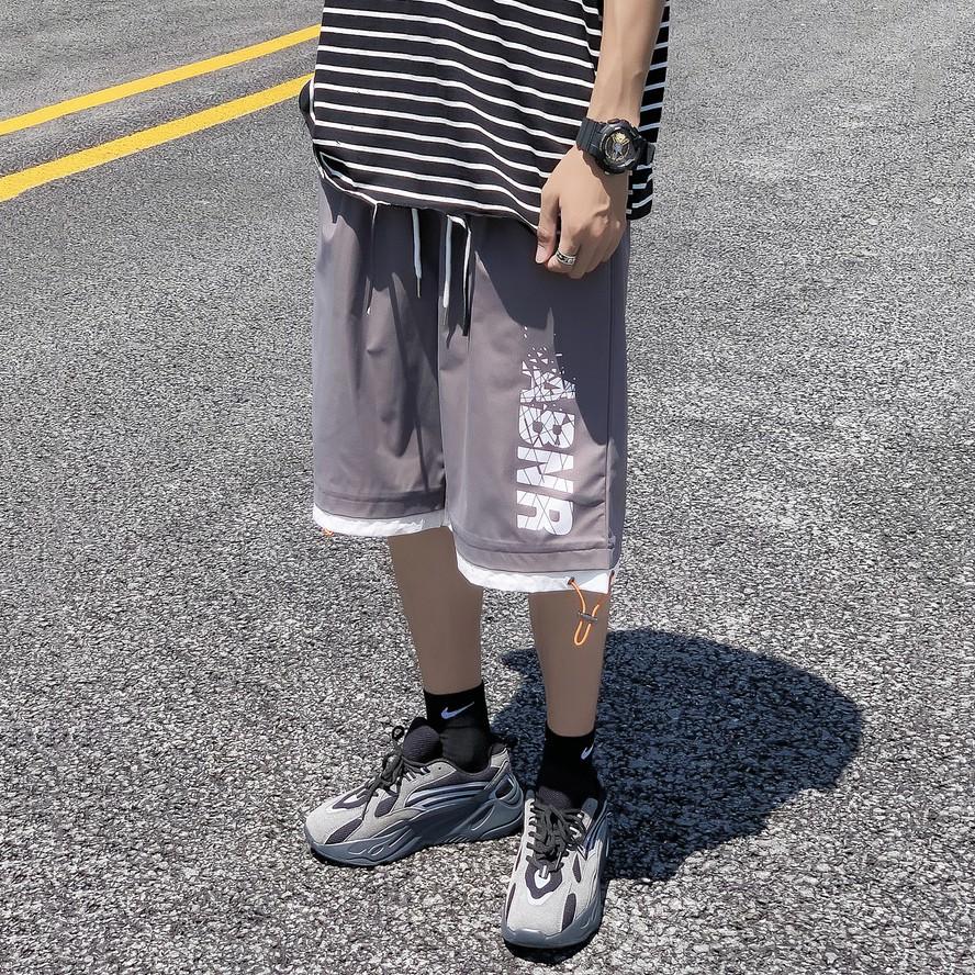 Quần Shorts Nam Hottrend In Họa Tiết Chữ ABNR Tinh Tế Zenkonam MEN SHORTS 062