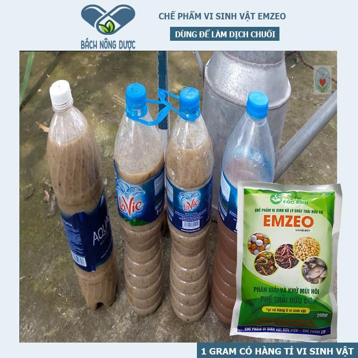Bộ Đôi 2 Mật Rỉ Đường SFARM và Vi Sinh Emzeo Dùng Để Nuôi Cấy Vi Sinh Ủ Phân Bón, Rác Thải Hữu Cơ, Đậu Nành, Phân Cá