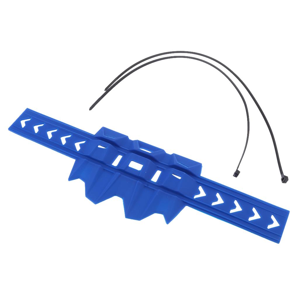 385mm Motorcycle Dirt Bike Exhaust Heat Shield Cover Guard Protector with 2 Ties