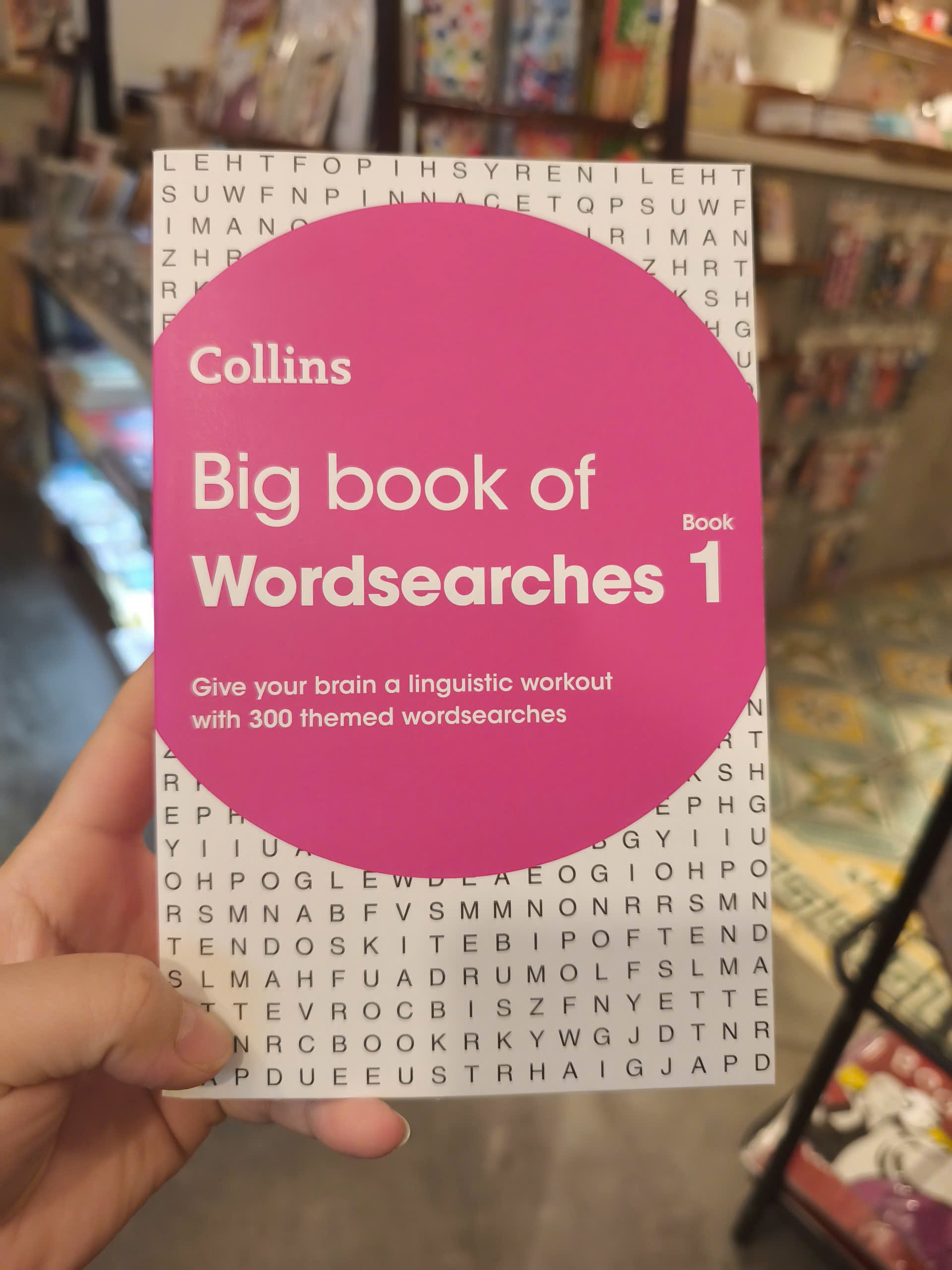 Sách - Big Book of Wordsearches Book 1 | Games / Ngoại văn Nhập khẩu UK / Trò chơi tìm từ giải trí
