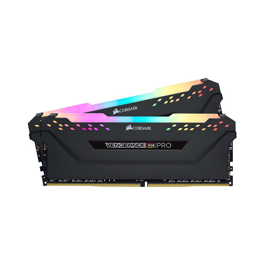 RAM Desktop CORSAIR Vengeance PRO RGB (CMW32GX4M2D3000C16) 32GB (2x16GB) DDR4 3000MHz - Hàng Chính Hãng