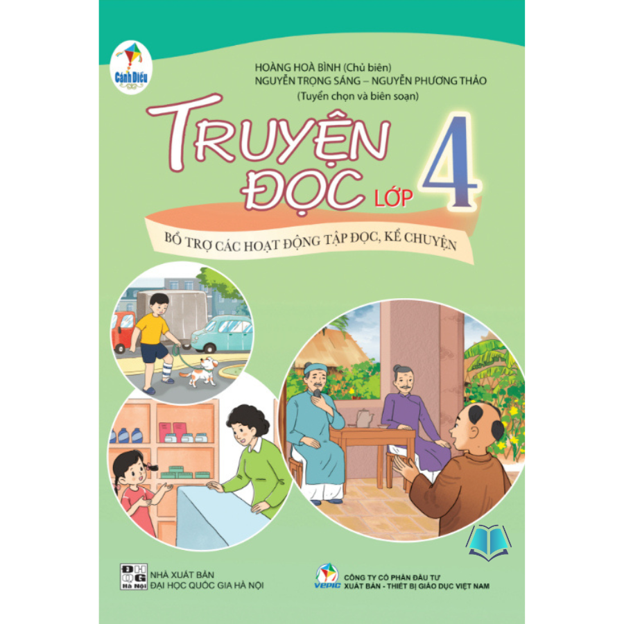 Sách - Truyện Đọc Lớp 3 4 5 - Bổ Trợ Các Hoạt Động Tập Đọc Kể Chuyện (Cánh Diều)