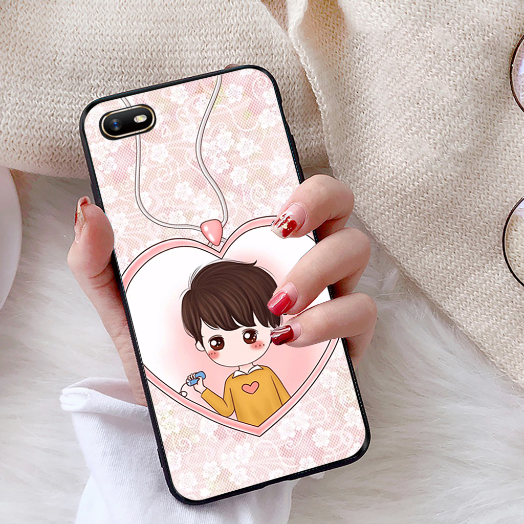 Ốp lưng dành cho Oppo A1K viền dẻo TPU Bộ sưu tập ốp đôi - Hàng chính hãng