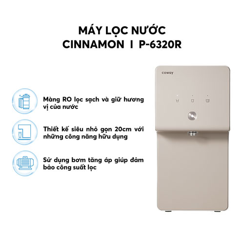 Máy lọc nước Coway Cinnamon P-6320R - Coway - Máy lọc nước Hàn Quốc - Hàng chính hãng