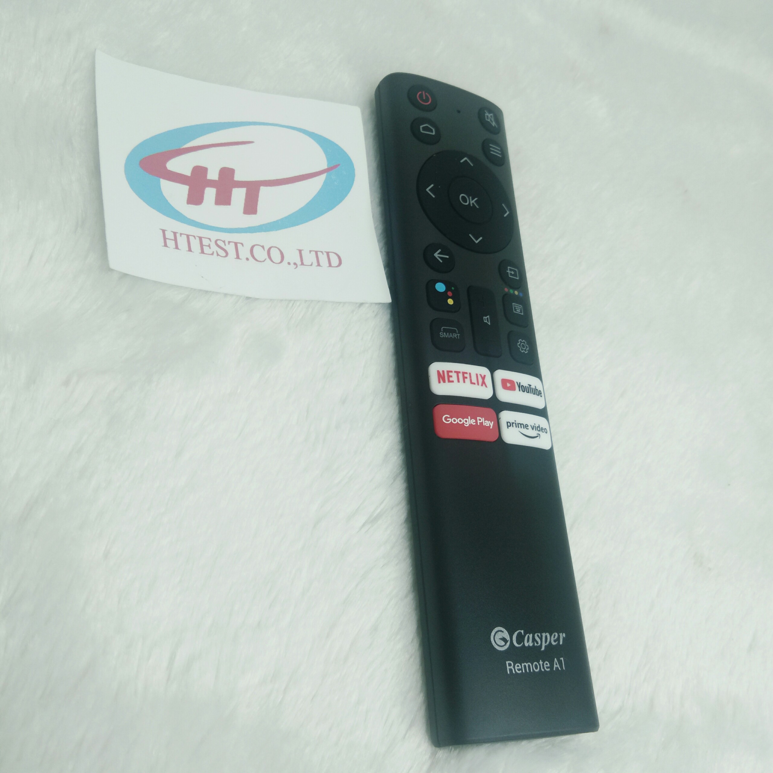 Remote Điều khiển giọng nói (Voice) dành cho Casper smart TV, tivi thông minh (4 nút) - Hàng chính hãng