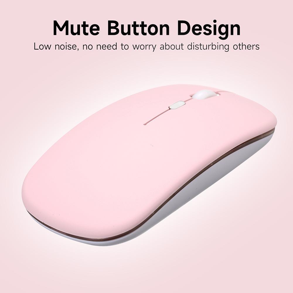 10in Portable BT Keyboard Mouse Combo 78 Keys Rechargeable Mini Keyboard 3-gear DPI Adjustable Mouse Wide Compatibility