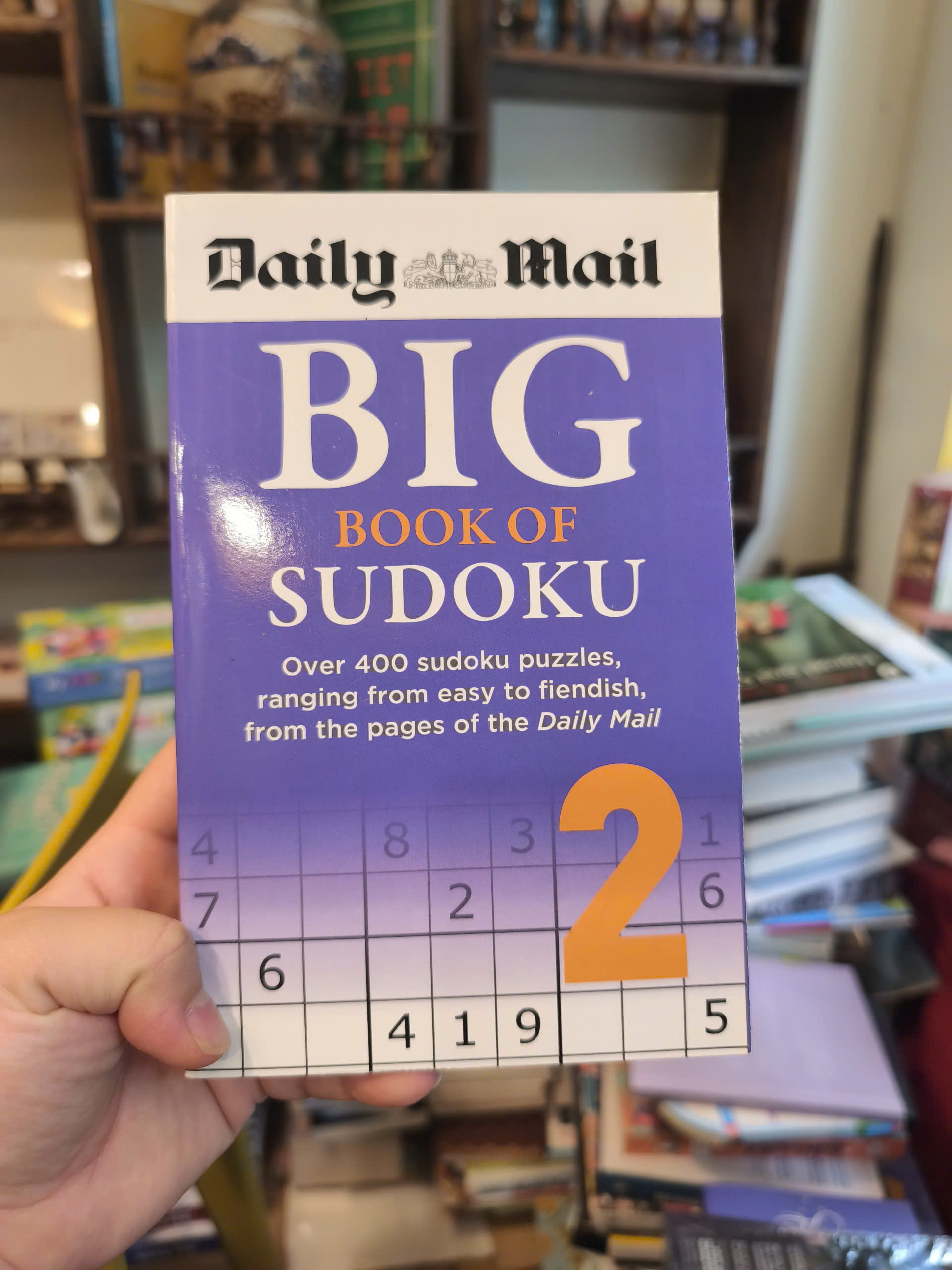 Sách - Big Book of Sudoku 2 | Games / Ngoại văn Nhập khẩu UK / Trò chơi giải trí