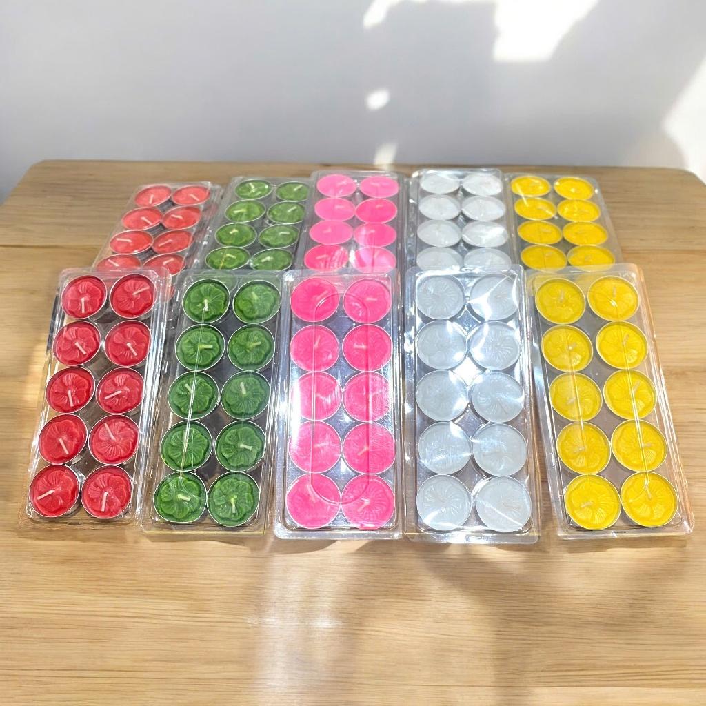 Hộp nến tealight 10 viên RỒNG VIỆT, nến thơm dâng ban thờ thần tài, ban gia tiên, dâng sao giải hạn
