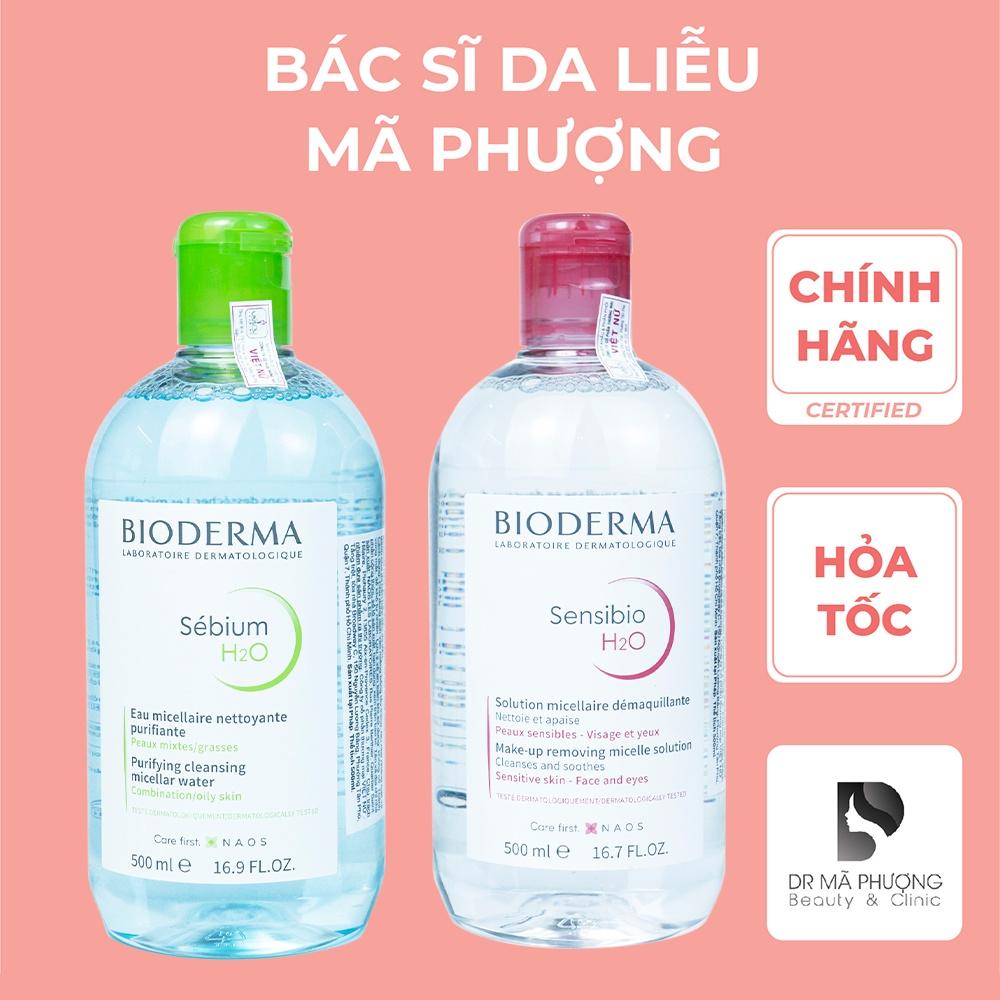 NƯỚC TẨY TRANG BIODERMA H2O SOLUTION 500ML