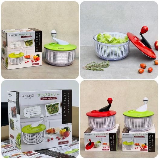Rổ quay rau ly tâm Sothing Kaiyo 5,5L size 26cm- hàng chính hãng