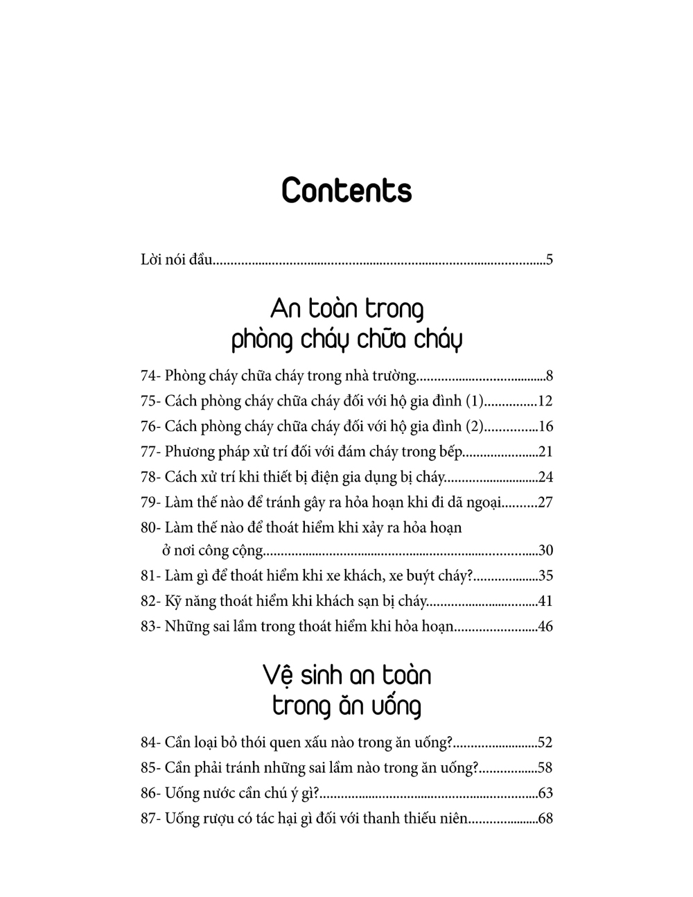 Kỹ Năng An Toàn Trong Cuộc Sống Dành Cho Thanh Thiếu Niên - An Toàn Trong Ăn Uống Và Sơ Cấp Cứu