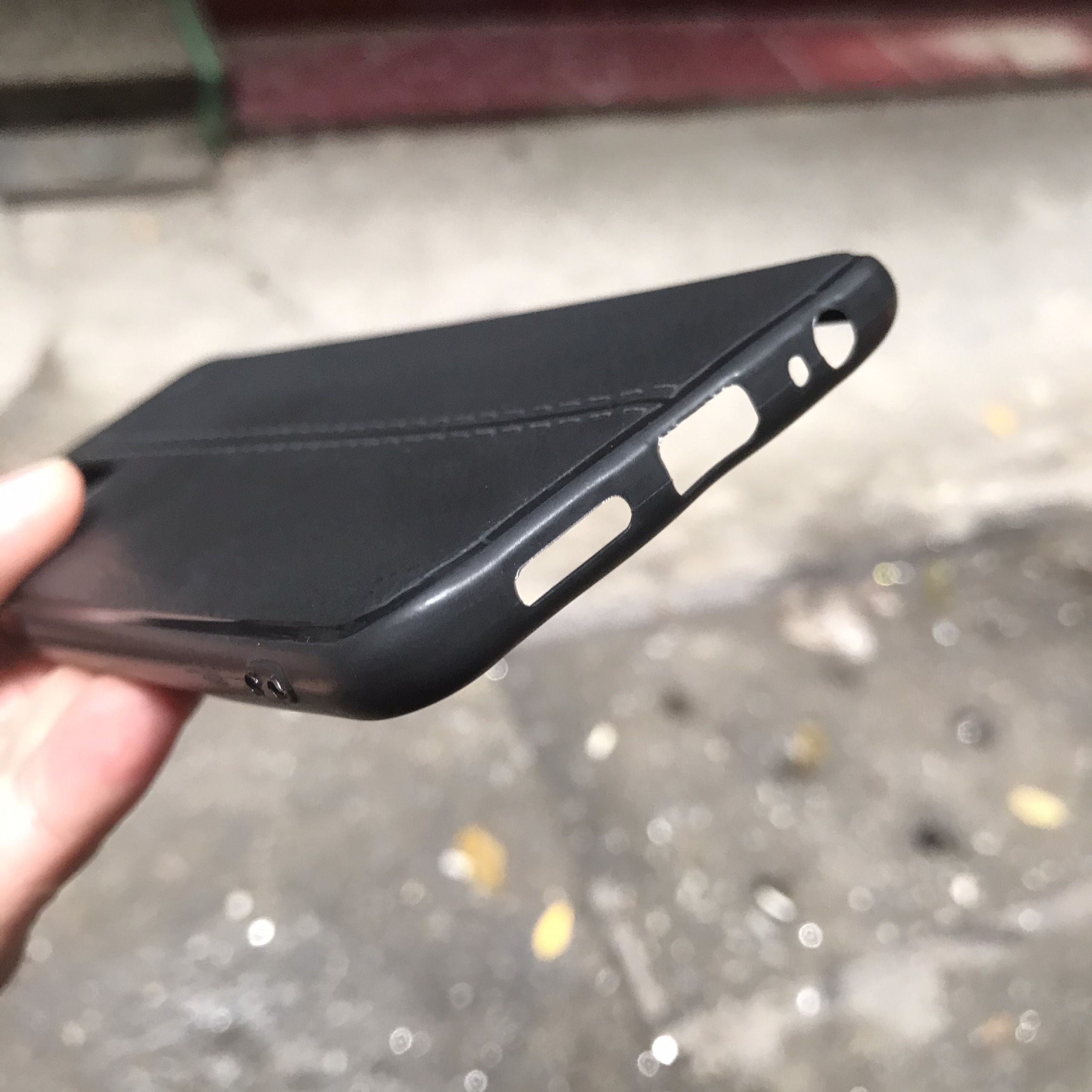Ốp lưng dành cho Xiaomi Redmi Note 10 silicon giả da chính hãng Auto Focus