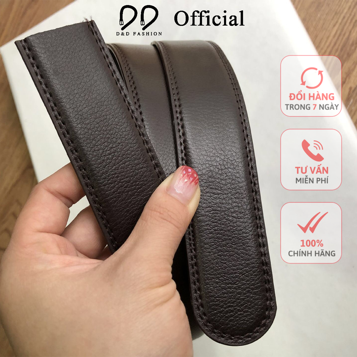 Dây Thắt Lưng - Dây Thắt Lưng da nam cao cấp D&D Fashion