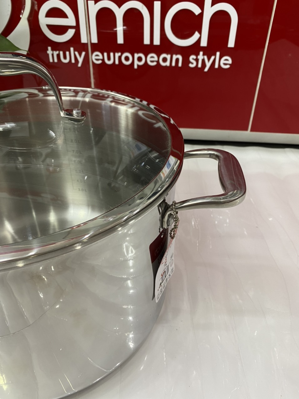 NỒI LUỘC GÀ ELMICH TRIMAX XR 28CM. INOX 304 CAO CẤP
