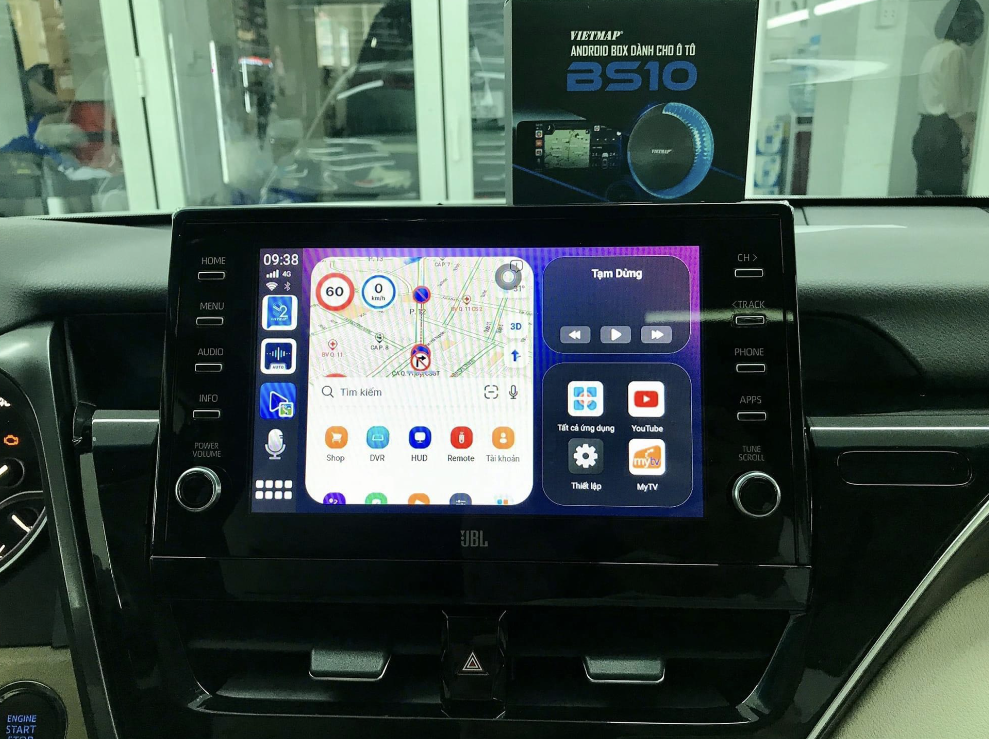 [Nhập Mã TIKISMEV5] Vietmap BS10 Box Android kết nối màn hình xe ô tô - Tặng Vietmap Live 3 năm - CarPlay và Android Auto thế hệ mới - SMEV Phân Phối