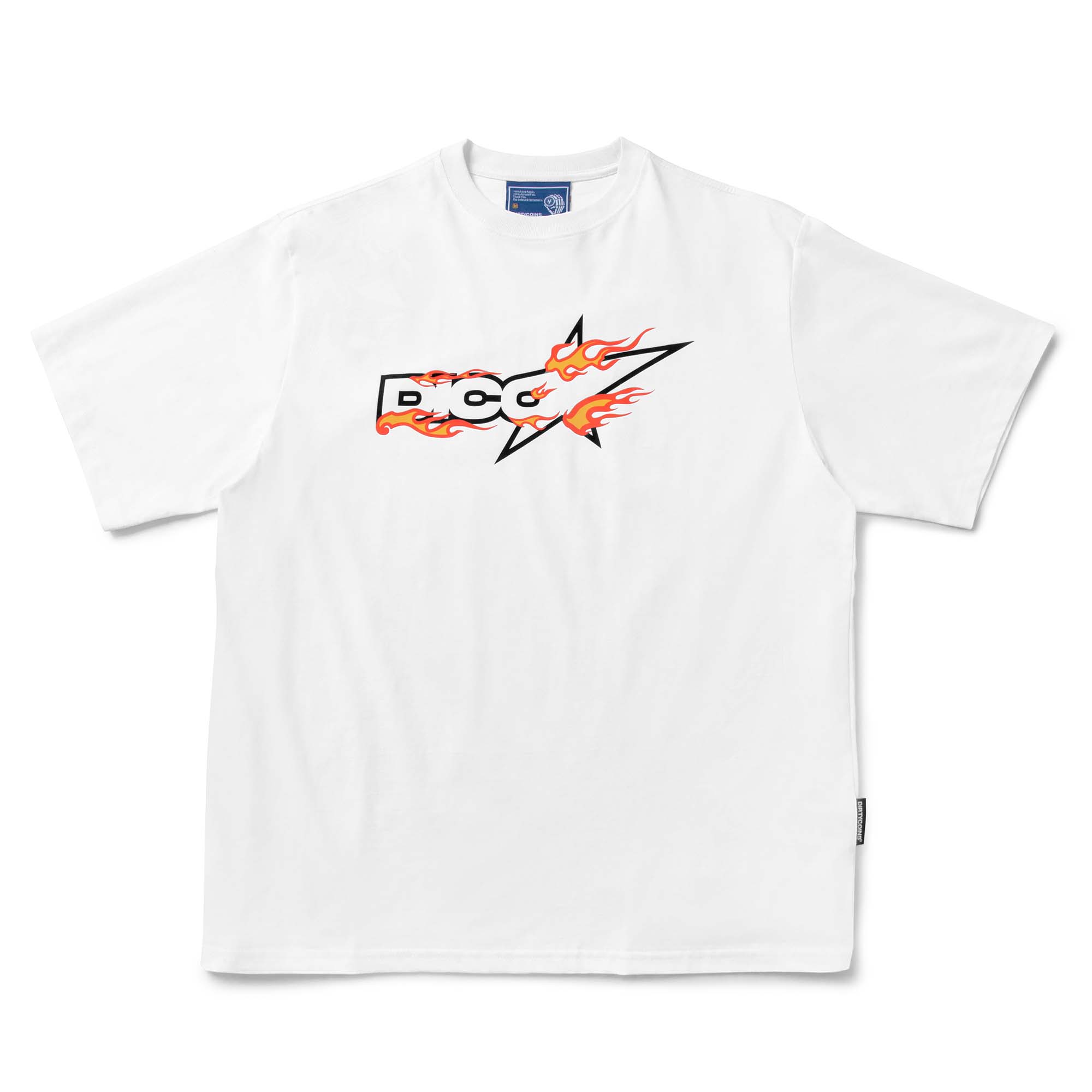 Áo thun Dico Star Fire T-shirt - White