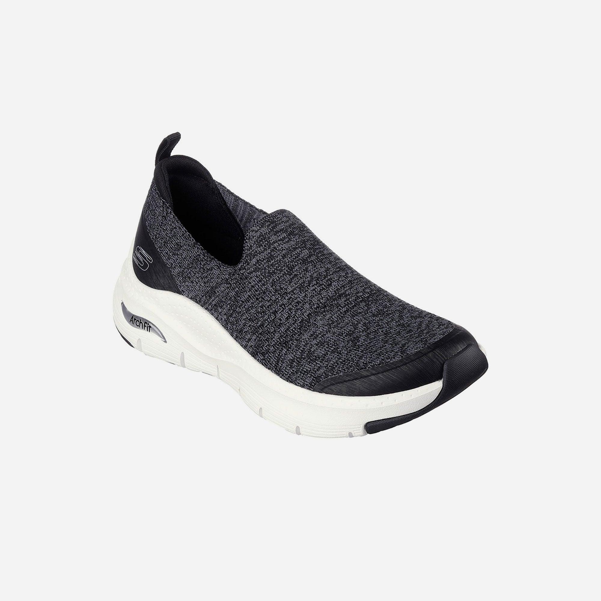 Giày sneakers nữ Skechers Arch Fit - 149563-BLK