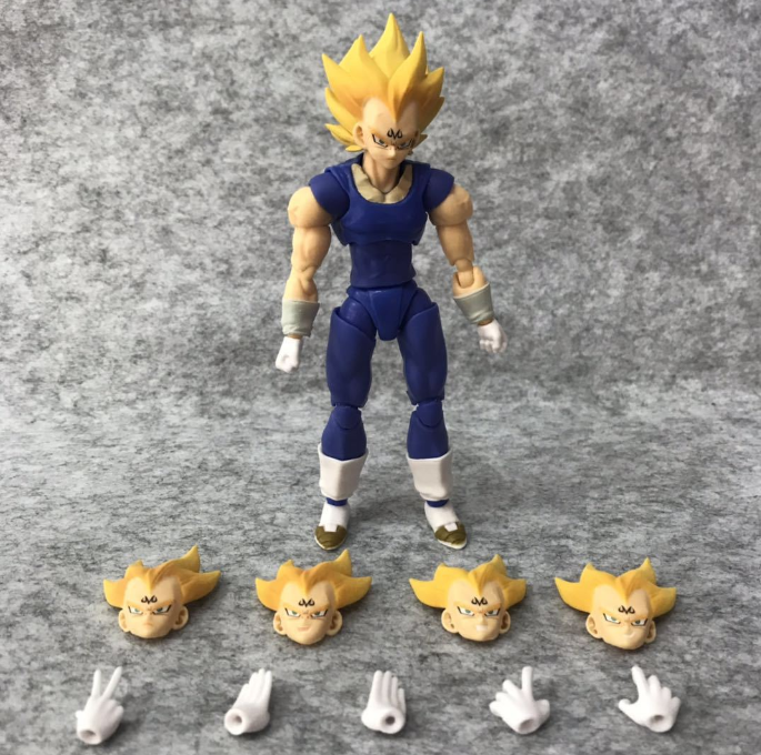 Mô Hình Khớp Vegeta Magic Supper Saiyan 15cm Dragon ball