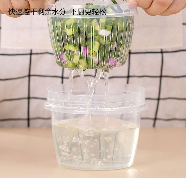 Hộp nhựa trong suốt bảo quản rau củ