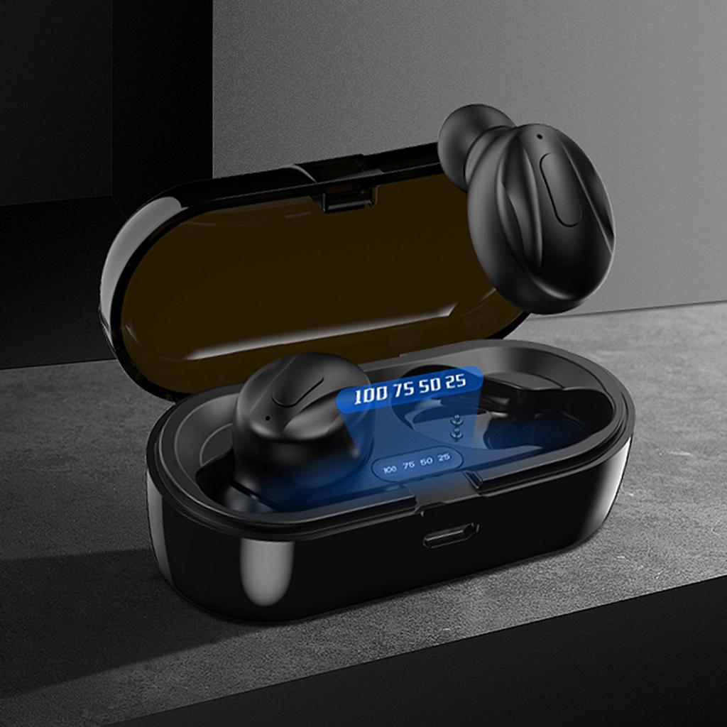 Wireless Earbuds Bluetooth 5.0 with Charging Case Waterproof TWS Stereo Noise Cancelling Headphones in Ear Built in Mic Headset