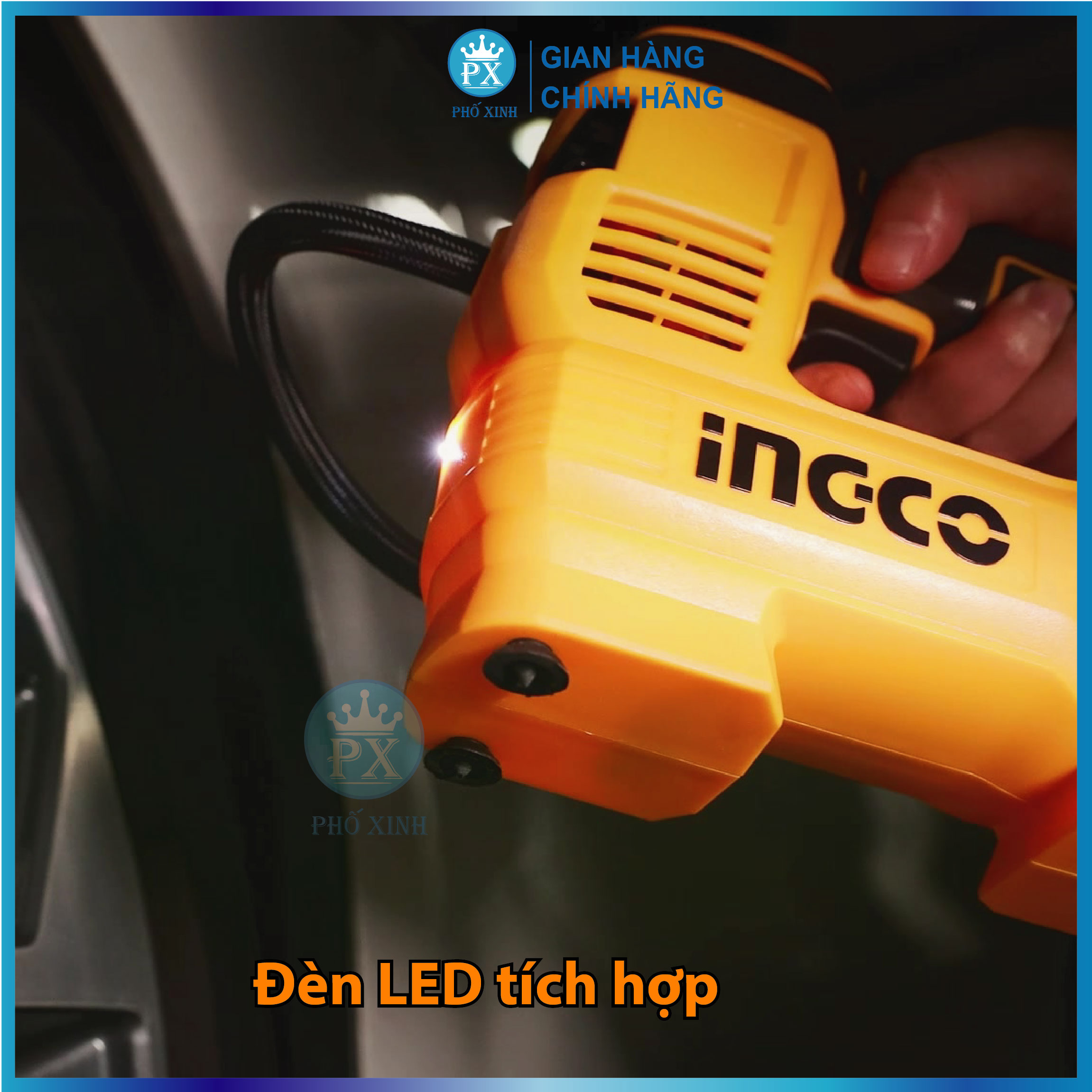 Máy bơm hơi pin 20V CACLI2012 chưa bao gồm pin và sạc