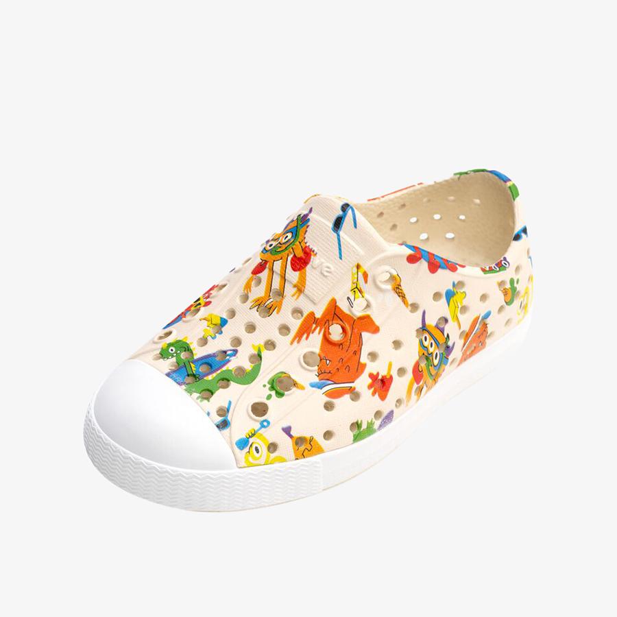 Giày Lười Trẻ Em Unisex NATIVE Jefferson Print Child