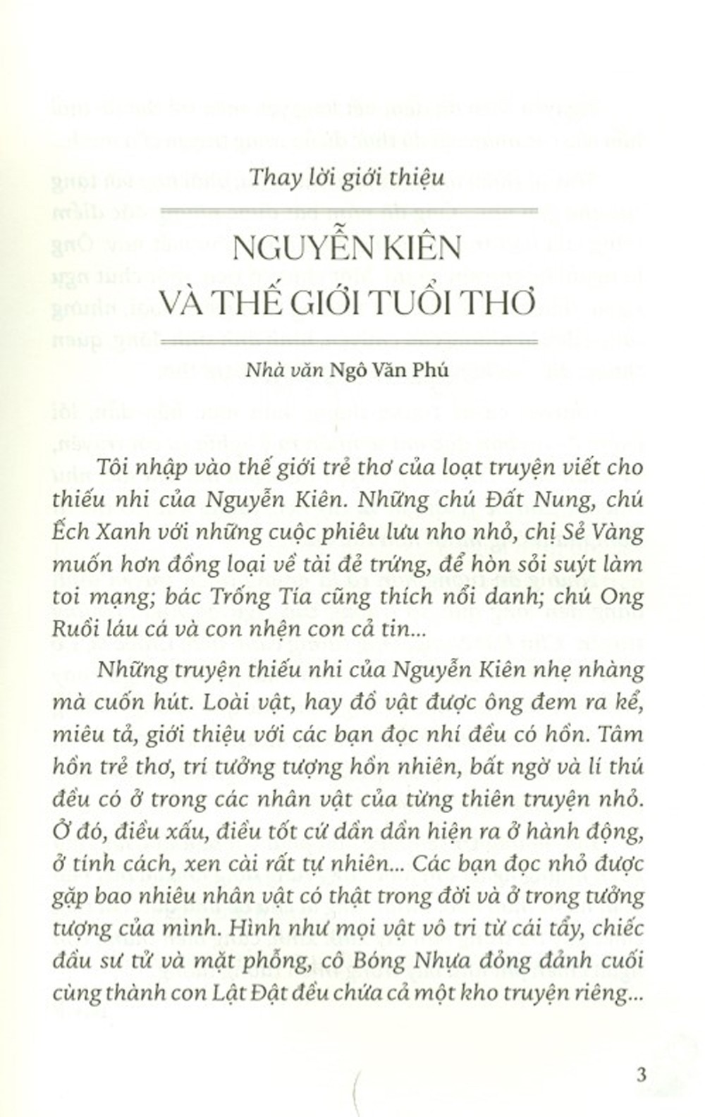 Những Truyện Hay Viết Cho Thiếu Nhi - NGUYỄN KIÊN
