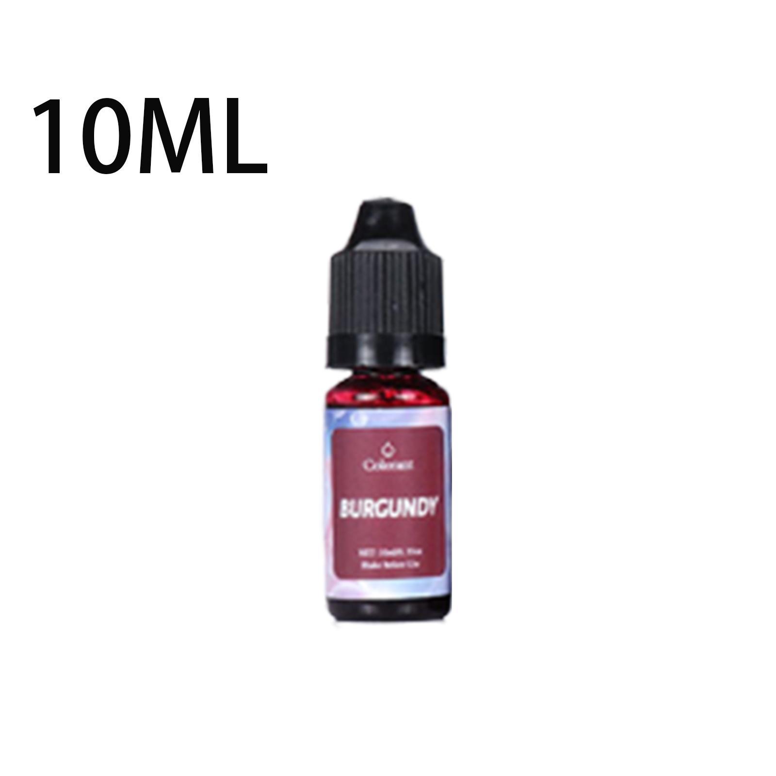 Candle Dye Liquid DIY Soap Making Candle Pigment Soap Coloring Dye 10ml Each