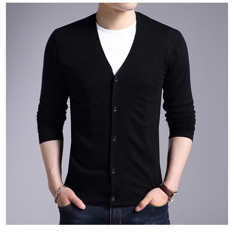 ÁO KHOÁC LEN CARDIGAN NHẸ NAM ĐẸP