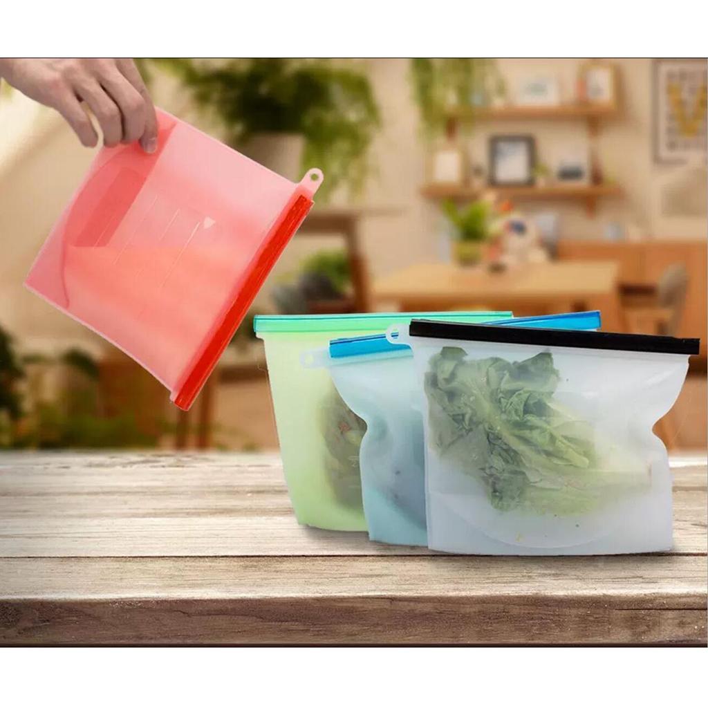 Food Fresh Bag Freezer Fruit Snack Juice Storage Container