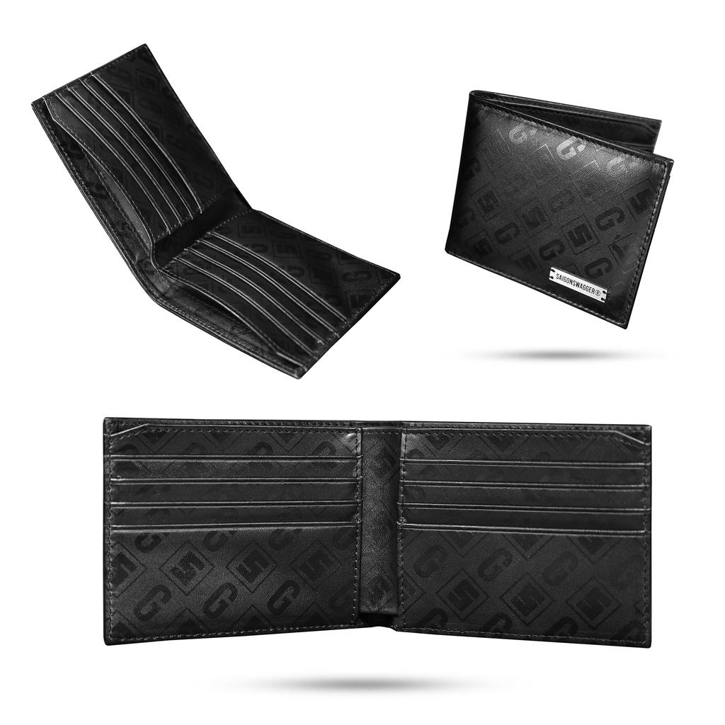 Ví Gập Đôi Nam Da In SAIGON SWAGGER Eclipse Bi-Fold Wallet