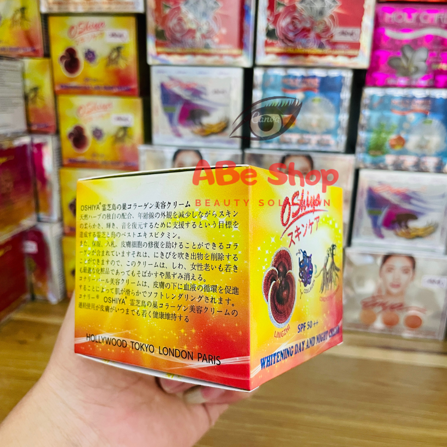 KEM OSHIYA ĐÔNG TRÙNG HẠ THẢO - COLLAGEN - LINH CHI 20G