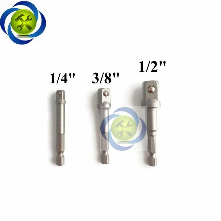 Bộ ba đầu chuyển lục giác sang bulong Tolsen 77864 1/2 & 3/8 & 1/4
