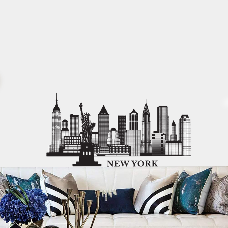 Decal Trang Trí Phòng Làm Việc, Decal Trang Trí Phòng Ngủ, Decal Trang Trí Phòng Khách | Decal Chủ Đề New York