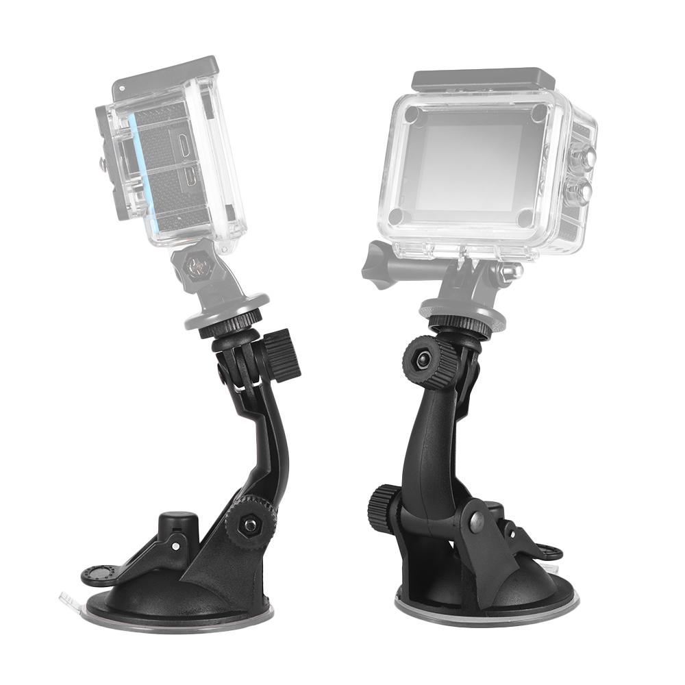 Action Camera Accessories Car Suction Cup Mount + Tripod Adapter for GoPro hero 7/6/5/4 SJCAM /YI