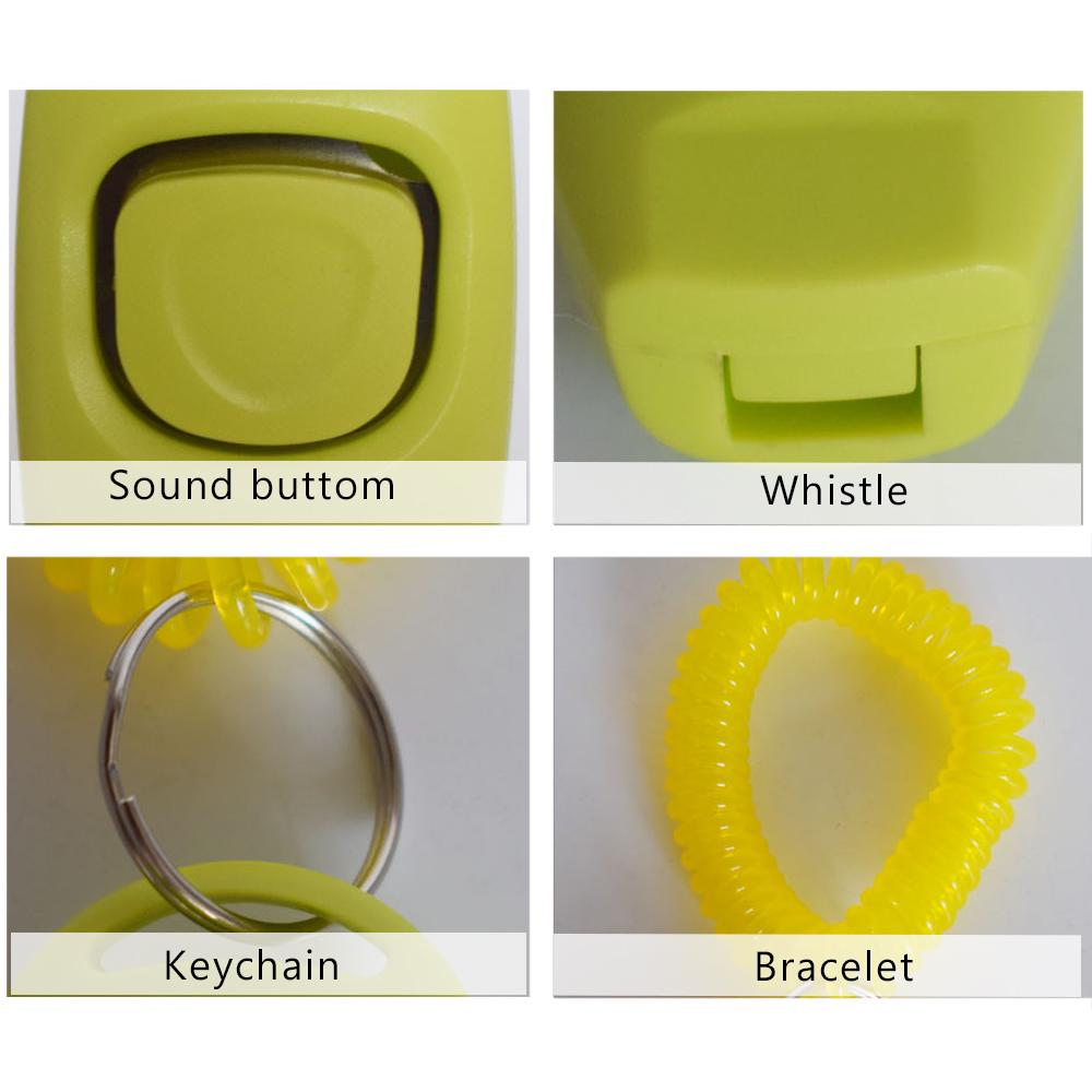 Vòng Đeo Tay Có Dây Đeo Cổ Tay Huấn Luyện Thú Cưng 2 Trong 1 Còi Và Clicker