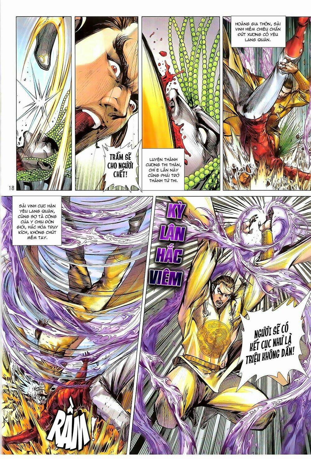 thiết tướng tung hoành (cựu tác) chapter 133 18