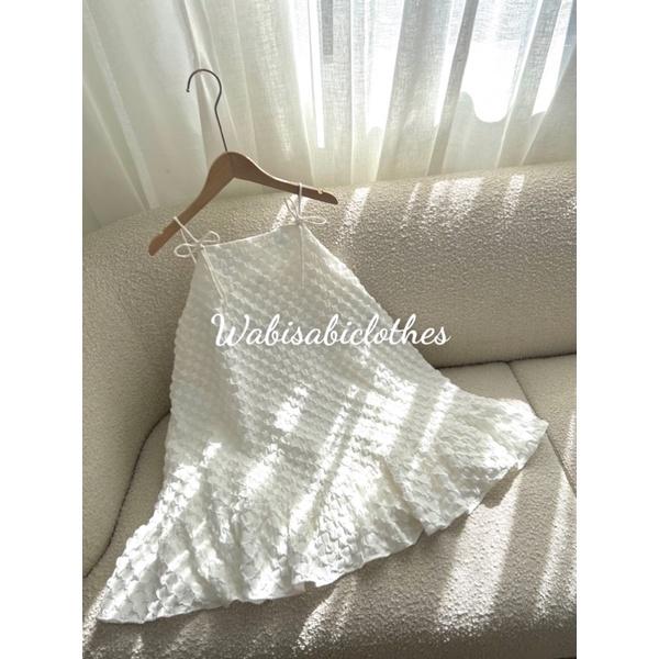 Đầm suông dây thắt nơ Wabisabi N0703