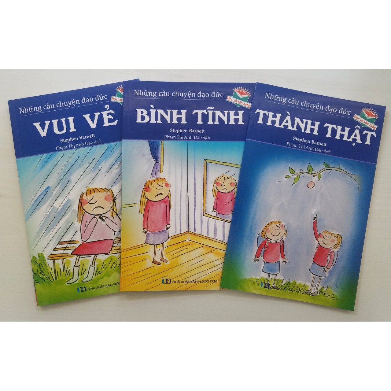 Combo Những Câu Chuyện Đạo Đức: Vui Vẻ + Bình Tĩnh + Thành Thật