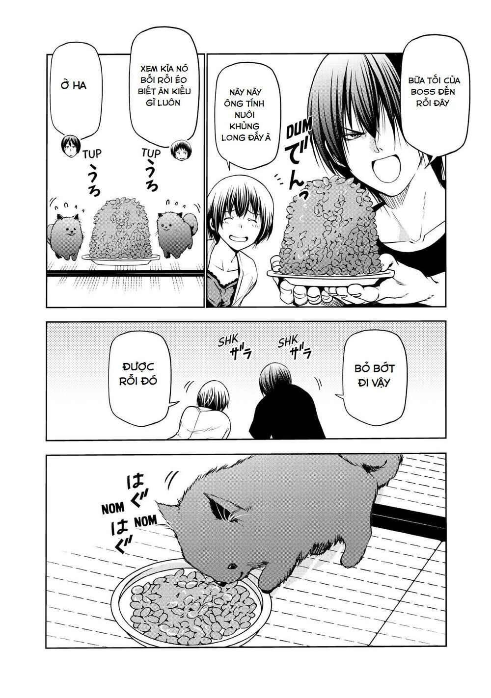 cô gái thích lặn - grand blue chapter 61.5 14