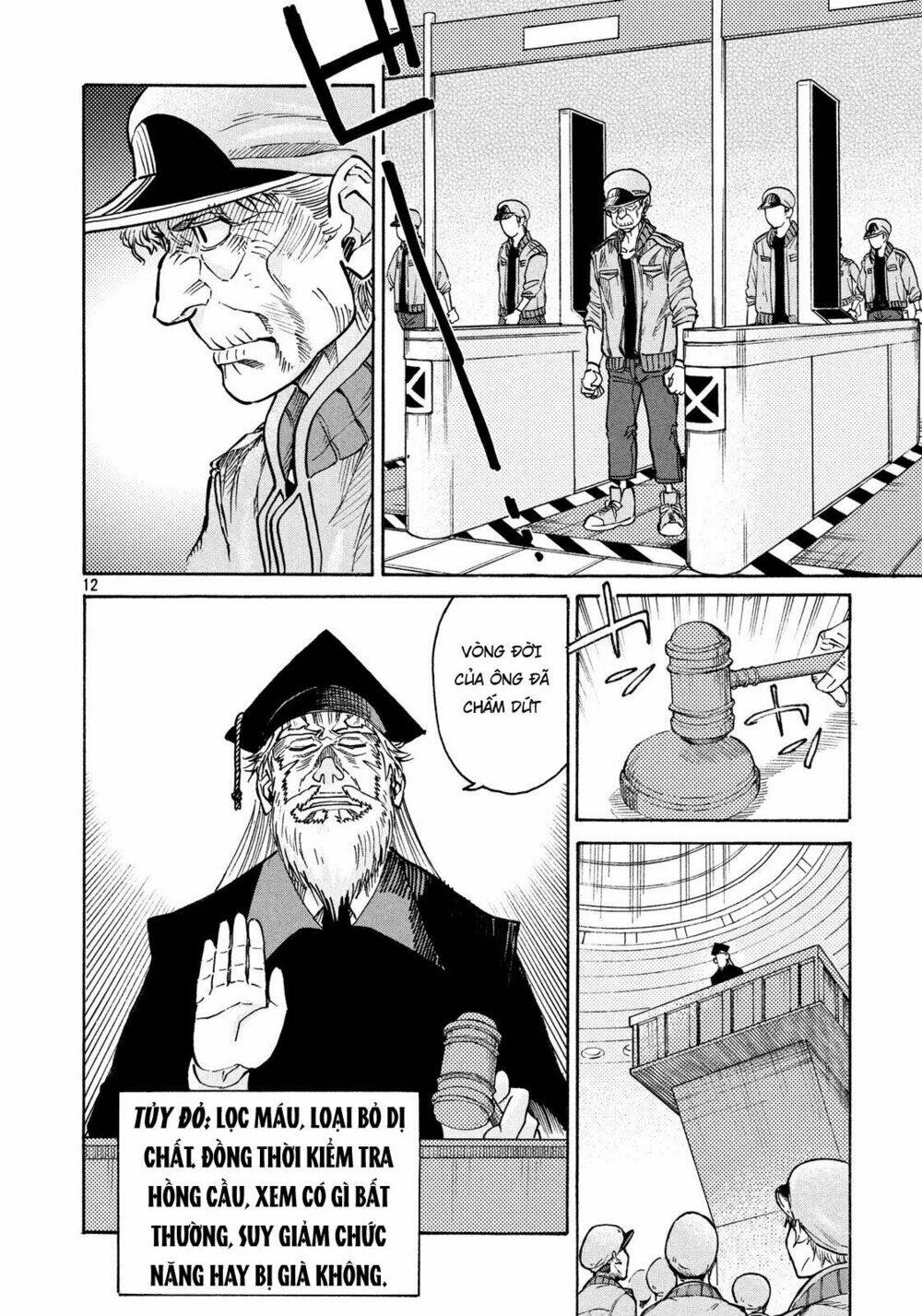 biệt đội tế bào black - hataraku saibou black chapter 8 12