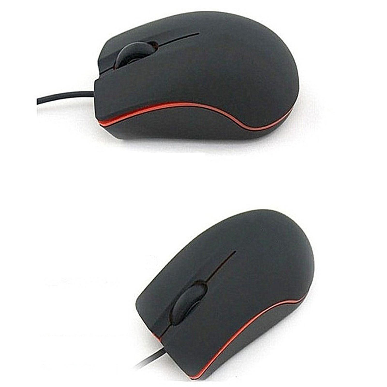 Portable USB Wired Mouse 1000 DPI  for Desktop Computer