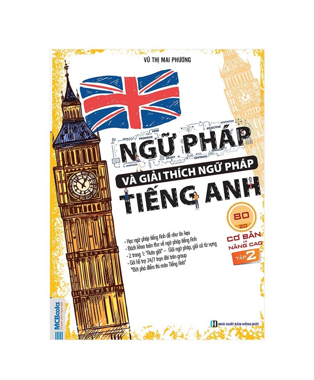 Combo 2 quyển Ngữ pháp và Giải thích ngữ pháp Tiếng anh Cơ bản và Nâng cao