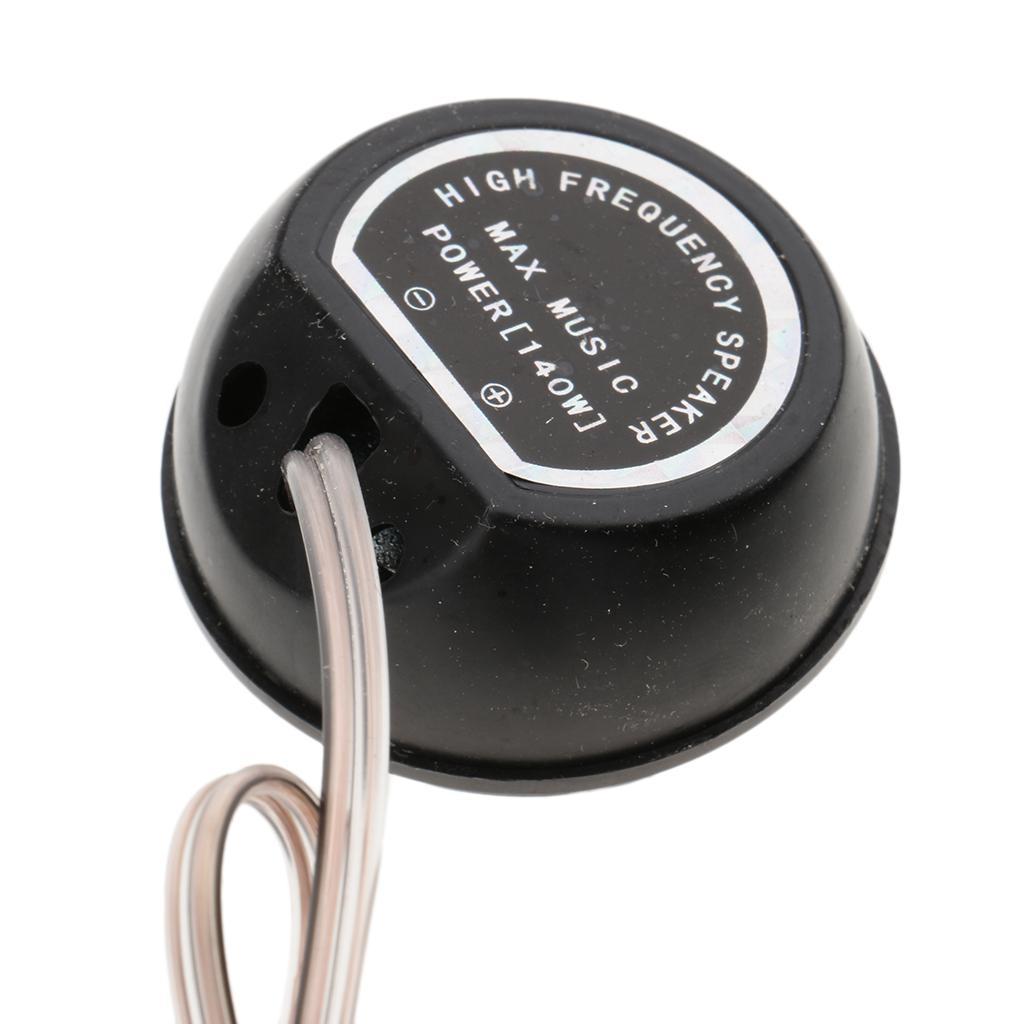 2Pieces Car Stereo Speaker Tweeter with Subwoofer for Car Audio System